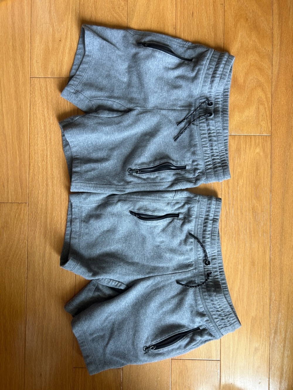 GapFit Gray Zipper Pocket Athletic Shorts - Set of 2